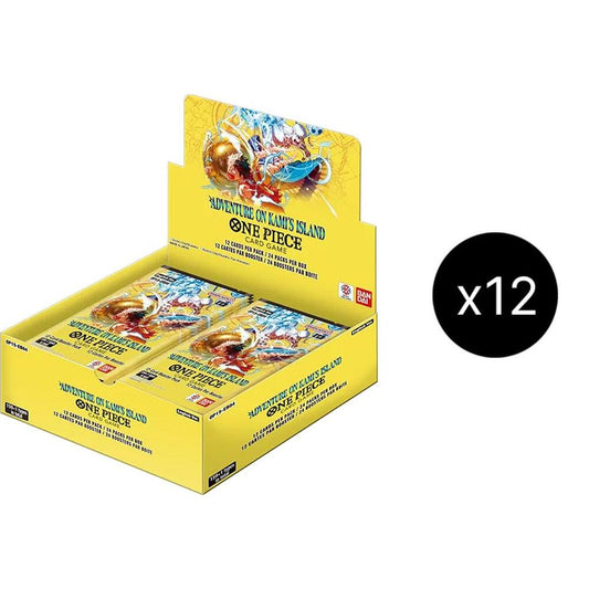 Adventure on Kami's Island Booster Box Case - One Piece Card Game sealed product