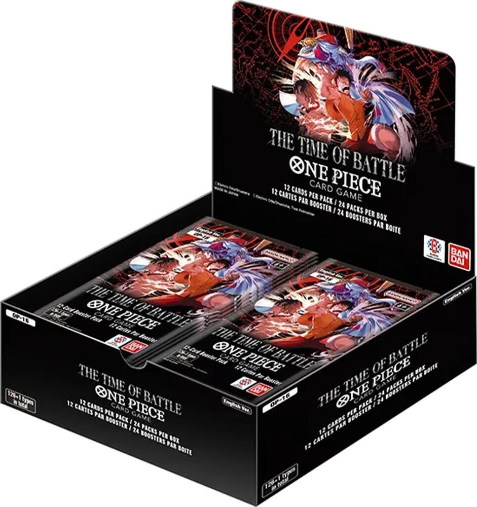 The Time of Battle Booster Box - One Piece Card Game sealed product