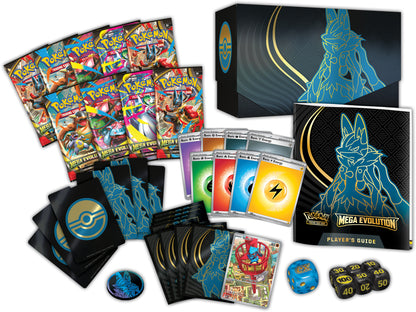 Pokemon TCG: Mega Evolution Base - Elite Trainer Box [Mega Lucario]
